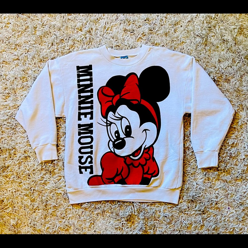 90’s Vintage Minnie Mouse Crew Neck Sweatshirt